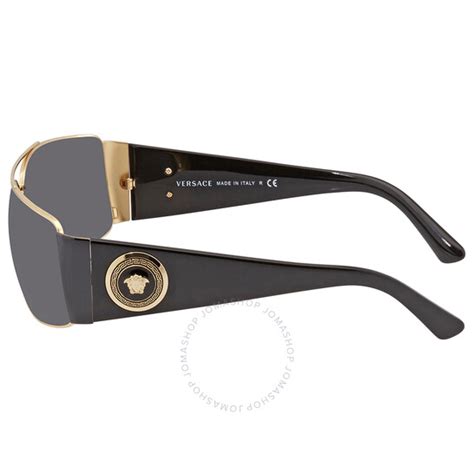 Versace Grey Metal Sunglasses VE2163 100287 63 .